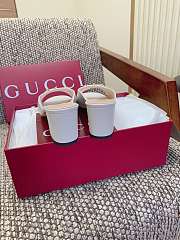 Kitlife Gucci Horsebit Slippers White - 5