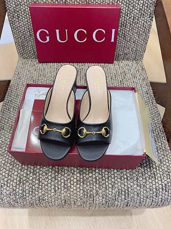 Kitlife Gucci Horsebit Slippers Black