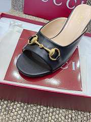 Kitlife Gucci Horsebit Slippers Black - 3