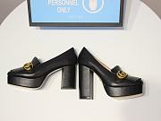 Kitlife Gucci GG Marmont Fringe Shoes Black - 6