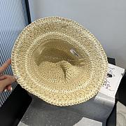 Kitlife Chanel Hand-crocheted Straw Hat Beige - 4