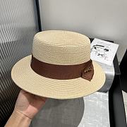 Kitlife Miu Miu Straw Hat Brown Bow - 6
