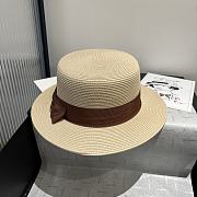 Kitlife Miu Miu Straw Hat Brown Bow - 5
