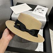 Kitlife Miu Miu Straw Hat Black Bow - 1