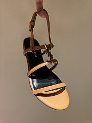 Kitlife Saint Laurent 2025 Sandals Brown - 6