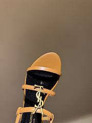 Kitlife Saint Laurent 2025 Sandals Brown - 2