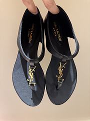 Kitlife Saint Laurent Sandals Black - 1
