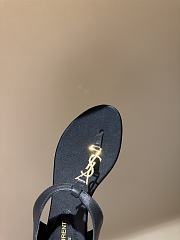 Kitlife Saint Laurent Sandals Black - 6