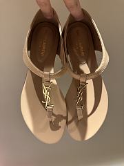 Kitlife Saint Laurent Sandals Beige - 1