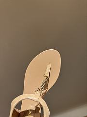 Kitlife Saint Laurent Sandals Beige - 4