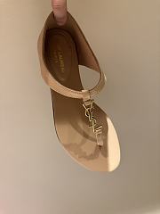 Kitlife Saint Laurent Sandals Beige - 2