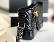 Kitlife Chanel Gabrielle Hobo Bag Black 15x20x8cm - 5