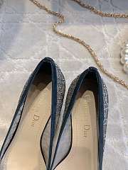 Kitlife Dior Sparkling Galaxy Black Heel Shoes  - 5