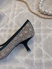 Kitlife Dior Sparkling Galaxy Black Heel Shoes  - 2