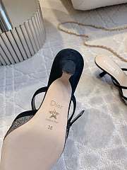 Kitlife Dior Sparkling Galaxy Black High Heels - 6