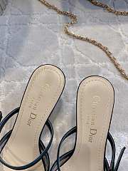 Kitlife Dior Sparkling Galaxy Black High Heels - 5