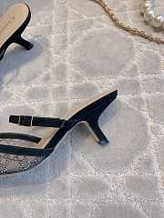 Kitlife Dior Sparkling Galaxy Black High Heels - 4