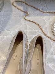 Kitlife Dior Sparkling Galaxy Beige Heel Shoes - 6