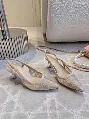 Kitlife Dior Sparkling Galaxy Slingback Beige - 3