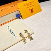 Kitlife Louis Vuitton Donkey Ring Letter Tassel Earrings Gold/ Silver - 4