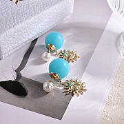 Kitlfie Dior Tribales Dioriviera Earrings Blue - 2