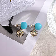 Kitlfie Dior Tribales Dioriviera Earrings Blue - 5