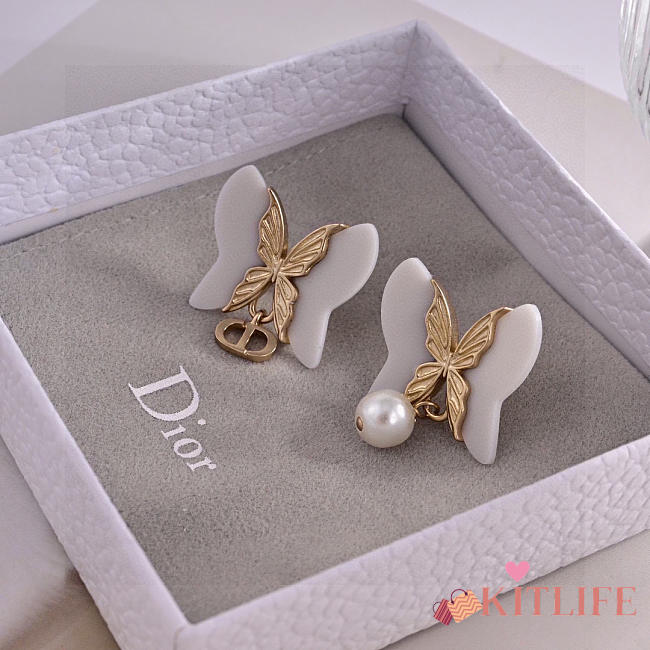 Kitlife Dior Butterfly Earrings - 1