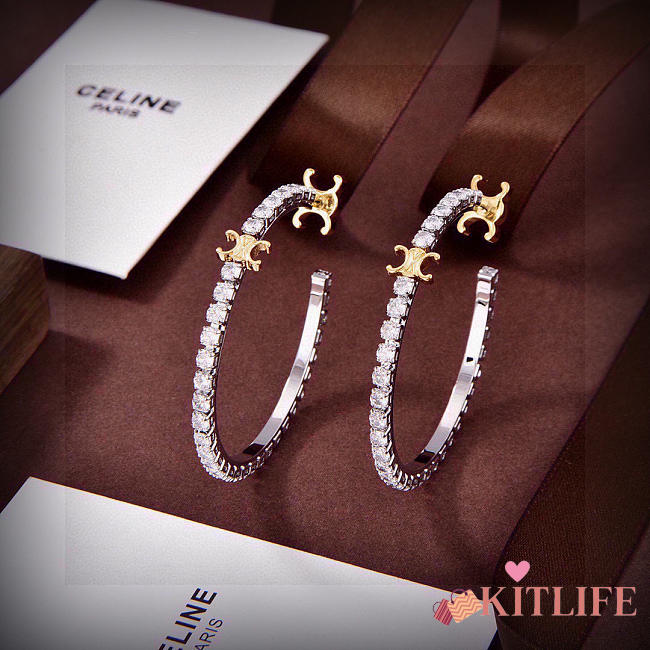 Kitlife Celine Diamond Earrings - 1