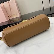 Kitlife MiuMiu Baguette Bag Brown 5BD266 24x13.5x9cm - 6