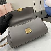 Kitlife MiuMiu Baguette Bag Grey 5BD266 24x13.5x9cm - 2