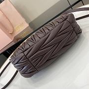 Kitlife MiuMiu Wander Hobo Bag Dark Brown 28x27x10cm - 5
