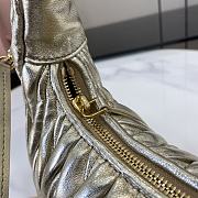 Kitlife MiuMiu Wander Hobo Bag Gold 28x27x10cm - 4