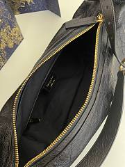 Kitlife Dior D-Journey Bag Black 25.5x14.5x14cm - 6