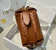 Kitlife Dior D-Journey Bag Brown 25.5x14.5x14cm - 4