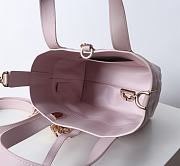Kitlife Dior Small Toujours Vertical Tote Bag Pink 16×18×12cm - 6