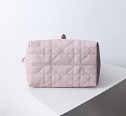 Kitlife Dior Small Toujours Vertical Tote Bag Pink 16×18×12cm - 2