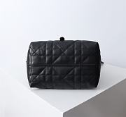 Kitlife Dior Small Toujours Vertical Tote Bag Black 16×18×12cm - 4