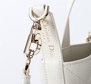 Kitlife Dior Small Toujours Vertical Tote Bag White 16×18×12cm - 5