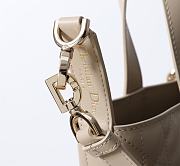 Kitlife Dior Small Toujours Vertical Tote Bag Beige 16×18×12cm - 5