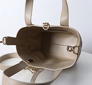 Kitlife Dior Small Toujours Vertical Tote Bag Beige 16×18×12cm - 4
