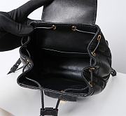Kitlife Dior Caro Backpack Black 19.5x18.5x8.5cm - 4