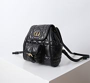 Kitlife Dior Caro Backpack Black 19.5x18.5x8.5cm - 2