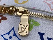 Kitlife Louis Vuitton Nice Nano Cosmetic Bag Multicolor White M14033 14x8.5x10.2cm - 6