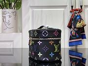 Kitlife Louis Vuitton Nice Nano Cosmetic Bag Multicolor Black M14033 14x8.5x10.2cm - 5