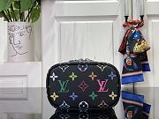 Kitlife Louis Vuitton Nice Nano Cosmetic Bag Multicolor Black M14033 14x8.5x10.2cm - 4