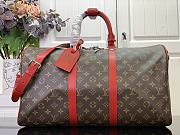 Kitlife Louis Vuitton Keepall Bandoulière 50 Red M12630 50x29x23cm - 1