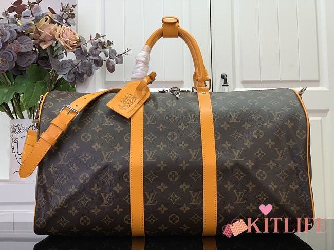 Kitlife Louis Vuitton Keepall Bandoulière 50 Yellow M12634 50x29x23cm  - 1