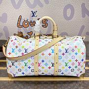 Kitlife Louis Vuitton x TM Keepall Bandoulière Bag M13742 45x20x27cm - 3