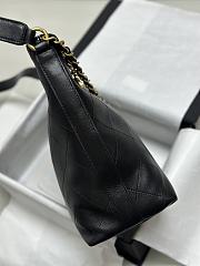 Kitlife Chanel 25P Rivet Bucket Bag Black 28×31×15cm  - 4