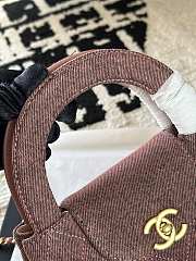 Kitlife Chanel 24A Kelly Bag Brown 19x13x7cm - 4